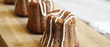 Cannelés fondants chocolat praliné