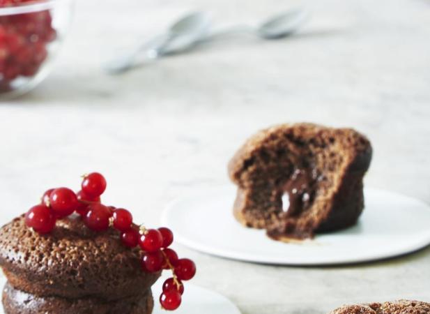 Coeur coulant au chocolat caramel beurre salé Cake Factory