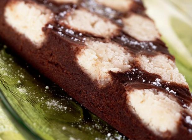 Gâteau au chocolat à l'italienne au micro-ondes
