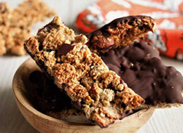 Barres de céréales au chocolat Bio