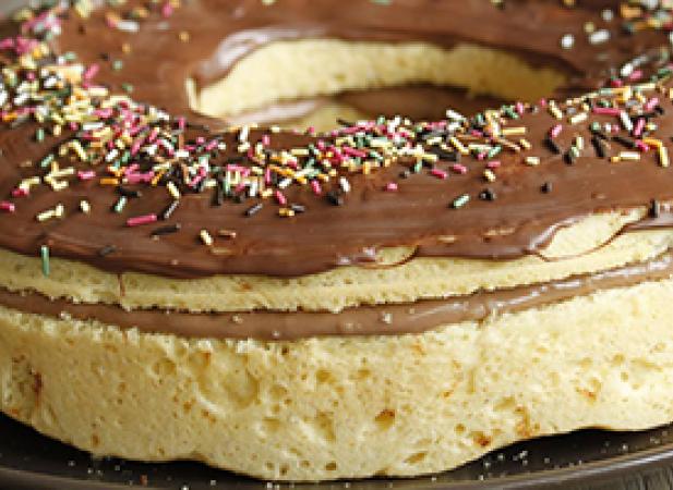 Couronne des rois briochée au chocolat