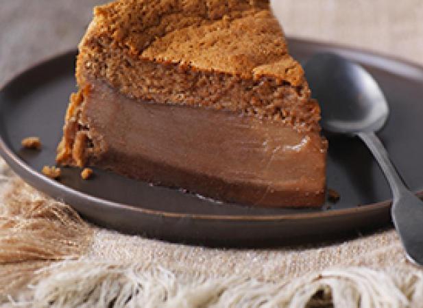 Gâteau magique au chocolat praliné