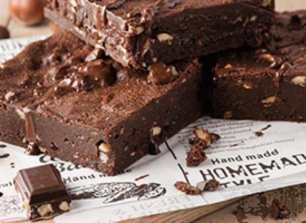 Brownie au chocolat éclats de noisettes