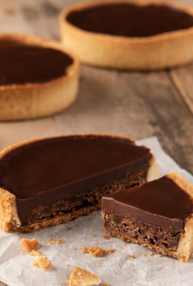 Tartelettes croustillantes au chocolat Noir Absolu